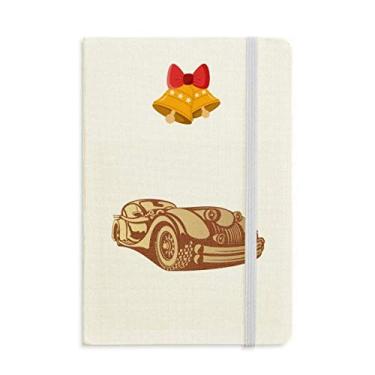 Imagem de Caderno vermelho acastanhado clássico de carros caderno mas jingling Bell