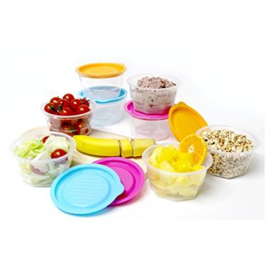 Imagem de KEEPBOB recipiente econômico de arroz e alimentos/seguro para microondas/congelador/livre de BPA (grande)