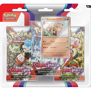 Imagem de Pokemon TCG: Scarlet & Violet 3-Pack Blister (Random Promo)