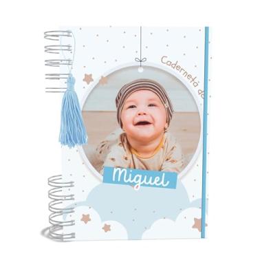 Imagem de Caderneta de Vacina A5 Personalizada Menino com Foto