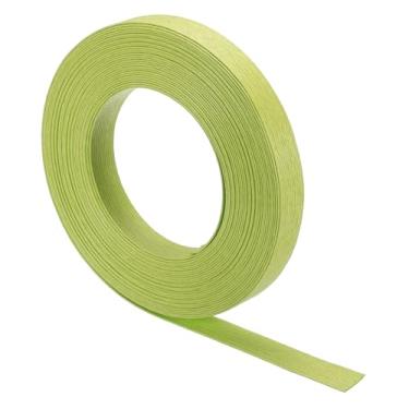 Imagem de PATIKIL 11 jardas x 1,5 cm bengala de tecelagem de vime, 12 camadas de material de tecelagem de cestos de vime de papel para confecção de tecidos de vime DIY, verde claro