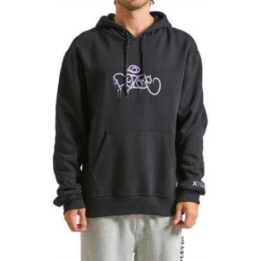 Imagem de Moletom Hurley Canguru Poise WT24 Masculino-Masculino