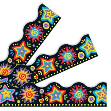 Imagem de Neon Bursts Terrific Trimmer Learning Materials Classroom Decorations T-92152 Trend Enterprises Inc.