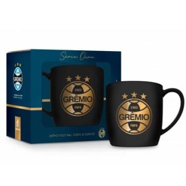 Imagem de Caneca de Porcelana Grêmio Série Ouro 360ml - Oficial