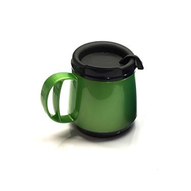 Imagem de ThermoServ Caneca de corpo largo isolada com espuma, 590 ml, verde colheita