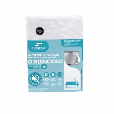 Imagem de Protetor de Colchão King O Silencioso Fibrasca - Branco