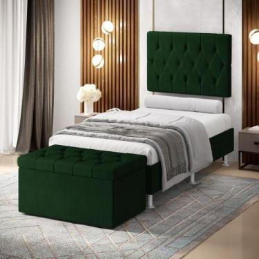 Imagem de Kit Painel Centaurus 100 e Calçadeira Sagitarius Sued  Aradecor, Verde