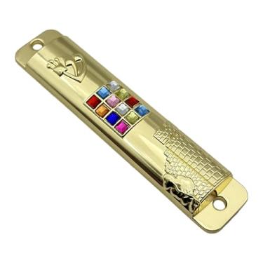 Imagem de UxicRuya Mezuzá para Porta, Mezuzá de Porta de Liga de Zinco, Bênção de Inauguração E Arte de Porta