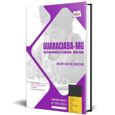 Imagem de Apostila Prefeitura De Guaraciaba Mg 2024 - Monitor Creche - Apostilas
