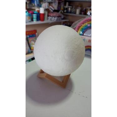 Imagem de Luminária no formato de Lua - Sem marca