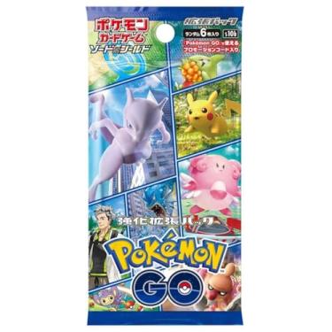 Imagem de (1 Pack) Pokemon Card Game Japanese GO S10b Booster Pack (6 Cards Enclosed)