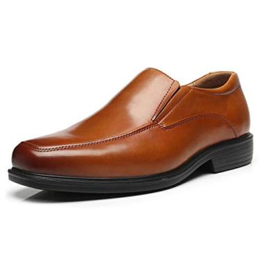 Imagem de La Milano Sapato Oxford masculino clássico moderno redondo, W-2-conhaque, 7.5 X-Wide
