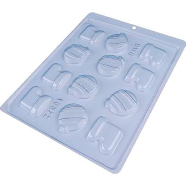 Imagem de Forma Simples Trad. Cód 10372 - Apliques Bolinhas e Botinhas - 1 unida