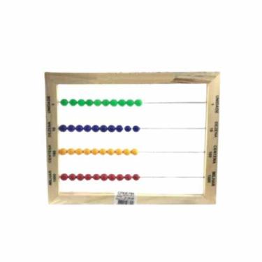 Imagem de Contador Ábaco do Aluno - Madeira - Supertela Artefatos De Madeira Ltd