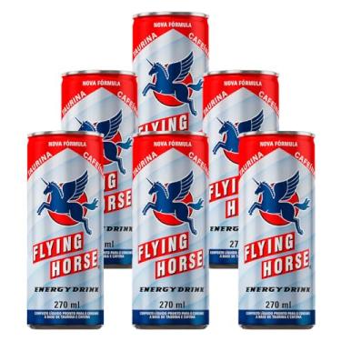 Imagem de Energético Flying Horse Energy Drink 270ml 6 Unidades