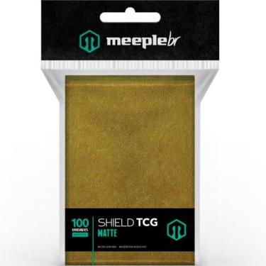 Imagem de Sleeves Standard Shield Matte 100 Unidades Meeple Br Pokemon Magic, Do