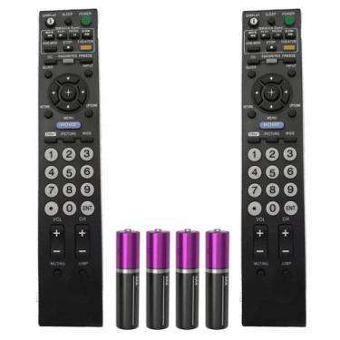 Imagem de Kit 2 Controle Remoto Compatível Com Sony TV - FBG