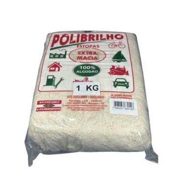 Imagem de Estopa polibrilho 1kg - ESTOPARIA