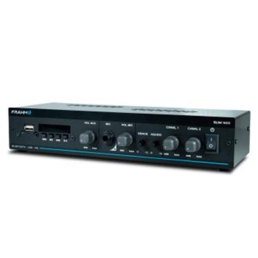 Imagem de Amplificador Receiver Bluetooth 5.0 para Som Ambiente Frahm SLIM 1600 