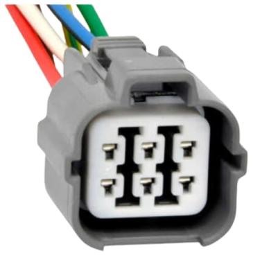 Imagem de Chicote 6 vias reparo plug bico injetor diesel Toyot