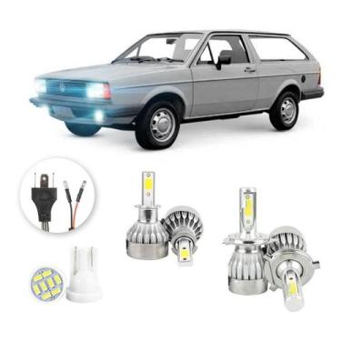 Imagem de Lampadas Led Volkswagen Parati 1982 A 1990 H4 H3 20000lm - V10, Branco