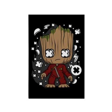 Imagem de Quadro Decorativo Canvas Groot Guardiões Da Galáxia - DELIQUADROS