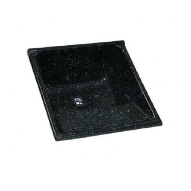 Imagem de Tanque Mármore Sintético 62x 62cm Preto - Rorato