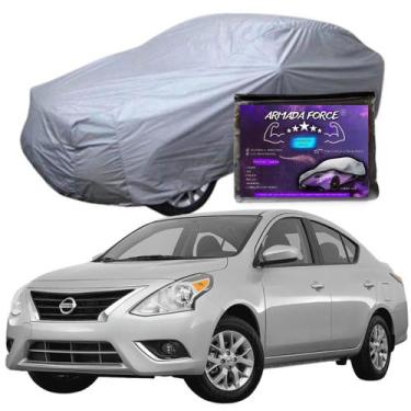 Imagem de Capa De Cobrir Carro Versa Sem Forro Impermeável Armada Force - Armada
