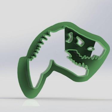 Imagem de Cortador Jurassic Park Dinossauro Tamanho 5cm