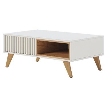 Imagem de Mesa De Centro Jeri Off White Freijó - Colibri