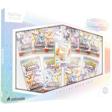 Imagem de Box Pokémon Arco-íris Evoluções Prismáticas Eevee Português - Copag, E