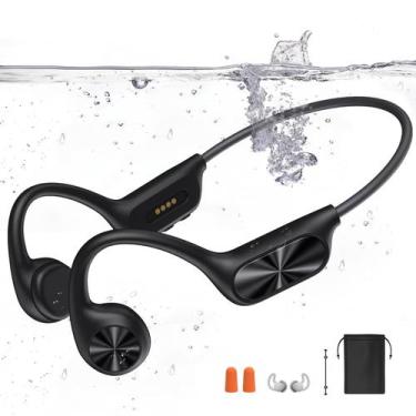 Imagem de Fones de Ouvido de Natação Dnniakm com Condução Óssea - Bluetooth 5.4 