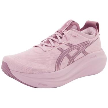 Imagem de ASICS Tênis de corrida feminino Gel-Nimbus 27, Multicolorido., 34
