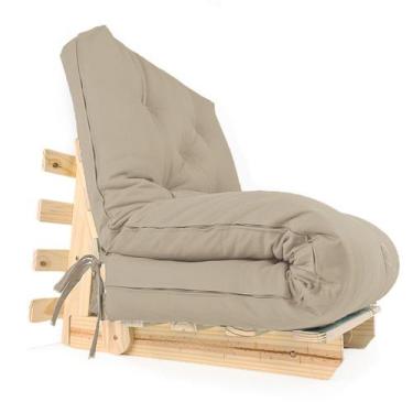 Imagem de Sofa Cama Solteiro Futon Dobrável Fendi Acquablock - R9 Design Futon