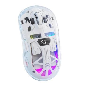 Imagem de Mouse para jogos sem fio ZIYOU LANG A2 transparente com 4000 DPI