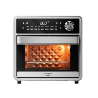 Imagem de Forno Fryer Dako Inox 2 em 1 com Painel Digital 15 L 127V
