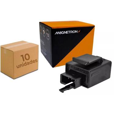 Imagem de Rele Pisca Honda Cbx 250 Twister Cg Titan 150 2005 Fan 125 Nxr 150 Bros Eletronic Kit 10 Peças Magnetron