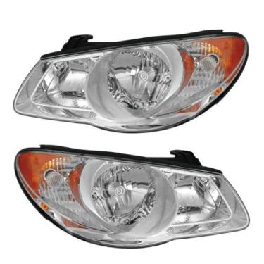 Imagem de Lâmpada esquerda direita LED luz diurna frontal LED conjunto de farol lâmpada de canto ampla compatível com Langdong 2007-2010 (direita)