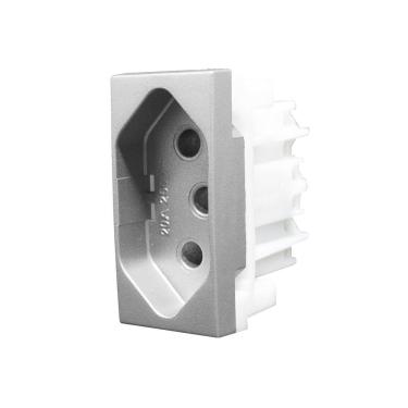 Imagem de Módulo Tomada 2p+t 20A Inova Pro Class Alumbra Titanium