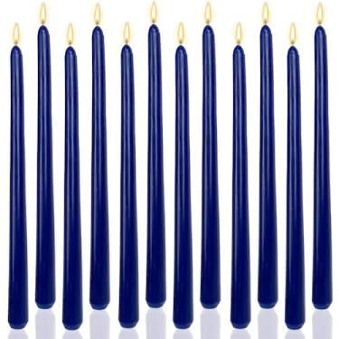 Imagem de Conjunto cônico sem fumaça Candle LPUSA Navy de 30 cm sem perfume 12