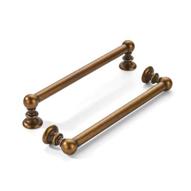 Imagem de khtumeware Pacote com 10 peças de 152 mm (152 mm) para armário de cozinha sólido resistente para gavetas, penteadeira, alça de banheiro