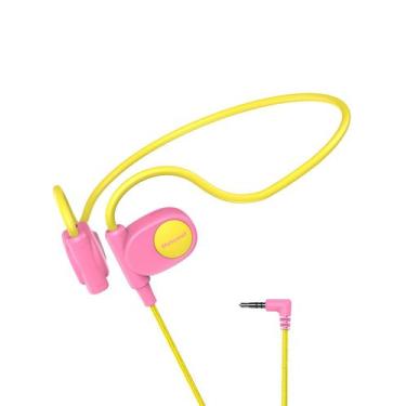 Imagem de Fones de ouvido Mehomeli K2 Pro para crianças, condução aérea, amarelo