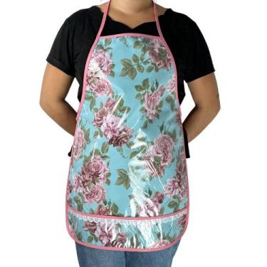 Imagem de Avental Impermeavel Plastificado Estampado para Cozinha Jardinagem Art