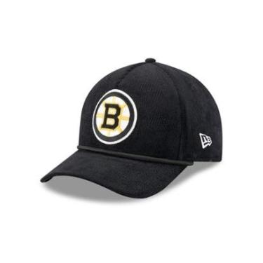 Imagem de BONE NEW ERA 9FORTY M-CROWN A-FRAME BOSTON BRUINS NHL PRETO-Masculino