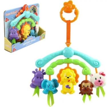 Imagem de Móbile carrinho para bebe infantil berço brinquedo criança - BBR