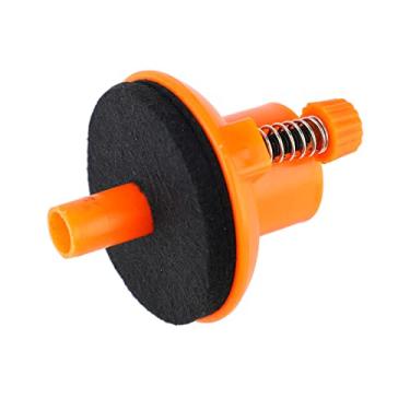 Imagem de Suporte de Prato de Tambor, Suporte de Borracha Laranja, Acessório de Instrumento de Percussão, Estrutura Estável de 6cm para Conjunto de Tambor