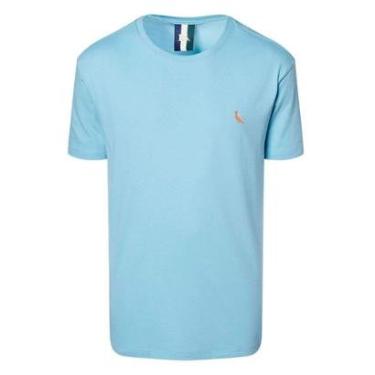 Imagem de Camiseta Reserva Regular Vento Masculino Azul Claro-Masculino