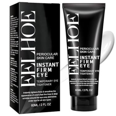 Imagem de Creme temporário instantâneo para apertar os olhos – 60 ml reduz rapidamente olheiras, bolsas oculares, inchaço e linhas finas para antienvelhecimento e firmeza, oferece hidratação rápida e bloqueia a