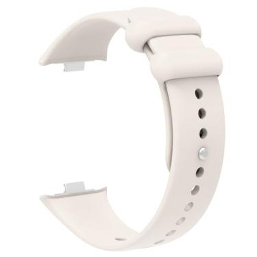 Imagem de HEPUP Pulseira de silicone para Xiaomi Mi Band 8 Pro de substituição esportiva respirável para pulseira MiBand 8pro, For Miband 8 Pro, Ágata