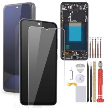 Imagem de Tela de substituição Incell para Samsung Galaxy S24 FE para Samsung Galaxy S24 FE SM-S721B SM-S721W SM-S721U Tela LCD Touch Screen para Galaxy S23 FE 17.0 cm LCD Touch Screen (com moldura)